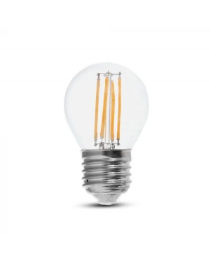LED Крушка - 6W Filament E27 G45 3000К 130LM/W LED крушки Е27