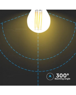 LED Крушка - 6W Filament E27 G45 3000К 130LM/W LED крушки Е27