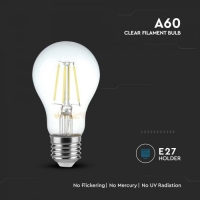 LED Крушка - 6W Filament E27 A60 3000К LED крушки Е27