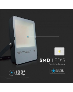 200W LED Прожектор SAMSUNG ЧИП G8 Черно Тяло 4000К 137LM/W LED екстериорно осветление