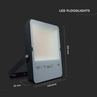 150W LED Прожектор SAMSUNG ЧИП G8 Черно Тяло 3000К 137LM/W LED екстериорно осветление