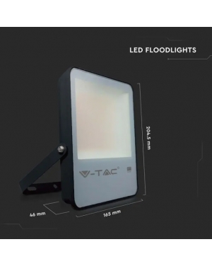 30W LED Прожектор SAMSUNG ЧИП G8 Черно Тяло 4000К 137LM/W LED екстериорно осветление