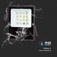 15 WATT SOLAR PANEL - LED SOLAR FLOODLIGHT 1600 LUMENS - 6400K LED соларно осветление