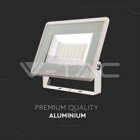 50W LED Прожектор Бяло Тяло 3000K 50W LED Прожектор Бяло Тяло 3000K LED екстериорно осветление