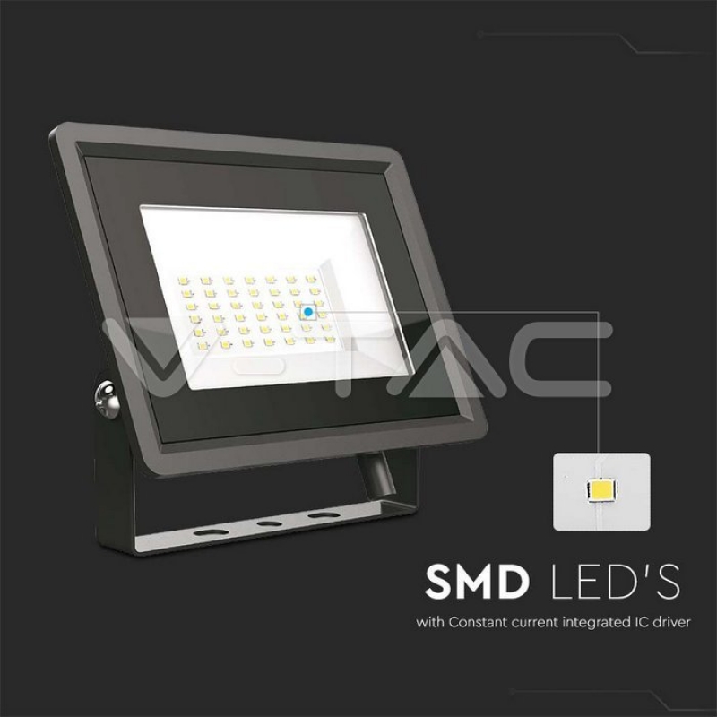 50W LED Прожектор Черно Тяло 3000K LED екстериорно осветление