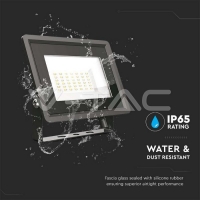 50W LED Прожектор Черно Тяло 3000K LED екстериорно осветление