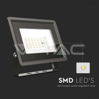 10W LED Прожектор Черно Тяло 6400K LED екстериорно осветление