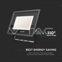 200W LED Прожектор Черно Тяло 4000K LED екстериорно осветление
