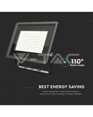 100W LED Прожектор Черно Тяло 4000K LED екстериорно осветление