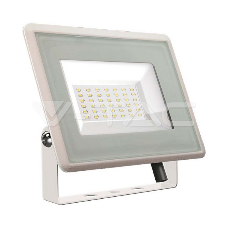 50W LED Прожектор Бяло Тяло 6400K LED екстериорно осветление