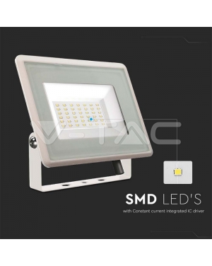 10W LED Прожектор Бяло Тяло 3000K LED екстериорно осветление