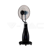 80W LED Вентилатор Дистанционно 3 Перки 17` Интериорни вентилатори