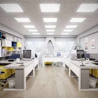 LED Панел 36W 595x595mm 120Lm/W 4000K Вкл. Драйвер 6БР/СЕТ LED панели за скрит монтаж