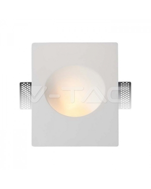 GU10 Корпус Гипсов Отливка Кръг Декоративни LED луни