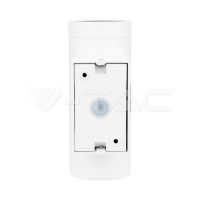 GU10 Корпус Кръг Бял GU10 Корпус Кръг Бял Декоративни LED луни