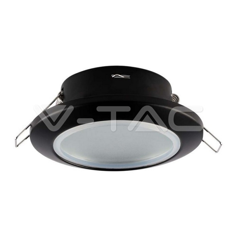 GU10 Корпус Кръг Черен GU10 Корпус Кръг Черен Декоративни LED луни