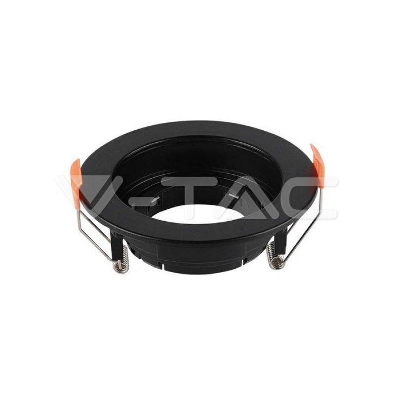 GU10 Корпус Кръг Черен GU10 Корпус Кръг Черен Декоративни LED луни