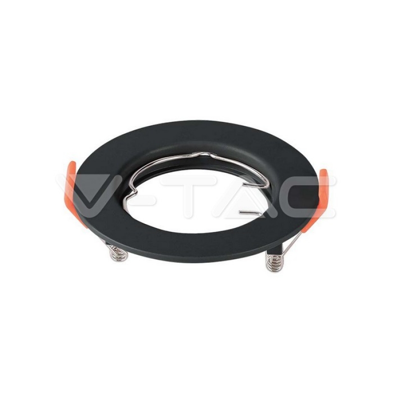 GU10 Корпус Кръг Черен 2бр./кутия Декоративни LED луни