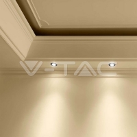 GU10 Корпус Кръг Черен 2бр./кутия Декоративни LED луни