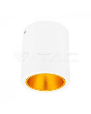 Външен Корпус GU10 Кръг Бял Декоративни LED луни