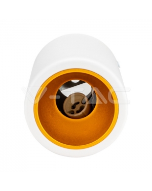 Външен Корпус GU10 Кръг Бял Декоративни LED луни