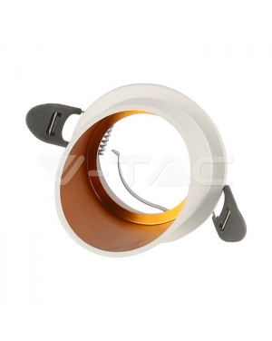 GU10 Корпус Кръг Бял Декоративни LED луни