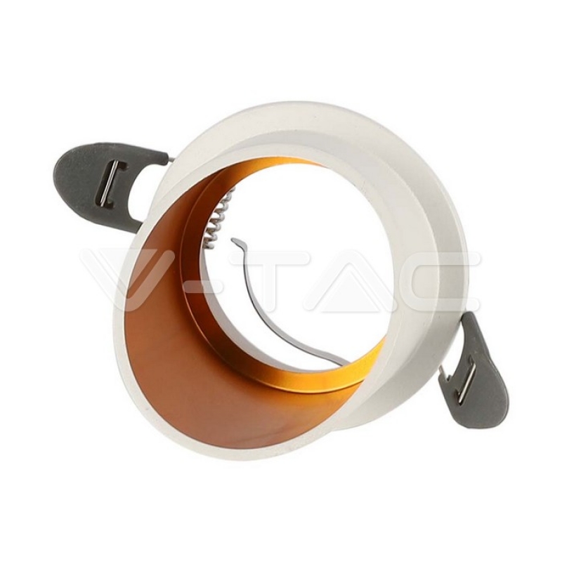 GU10 Корпус Кръг Бял GU10 Корпус Кръг Бял Декоративни LED луни
