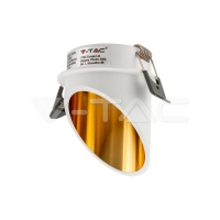 GU10 Корпус Кръг Бял GU10 Корпус Кръг Бял Декоративни LED луни