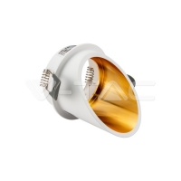 GU10 Корпус Кръг Бял GU10 Корпус Кръг Бял Декоративни LED луни