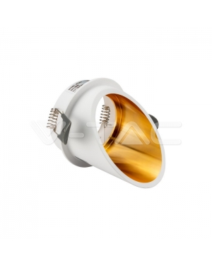 GU10 Корпус Кръг Бял Декоративни LED луни