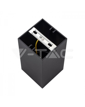 GU10 Корпус Квадрат Черно + Хром Декоративни LED луни