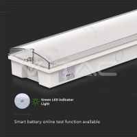 3W Евакуационна Тебела Тест Бутон 6400К LED евакуационно и аварийно осветление
