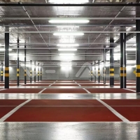 LED Влагозащитено Тяло M-Серия 1200мм 36W 6400K Мат Стоманен Клип 120LM/W Промишлени линейни LED тела