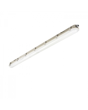 LED Влагозащитено Тяло M-Серия 1200мм 36W 4000K Мат Стоманен Клип 120LM/W Промишлени линейни LED тела