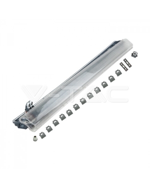 Влагозащитено тяло 150cm 2x1500mm Промишлени линейни LED тела