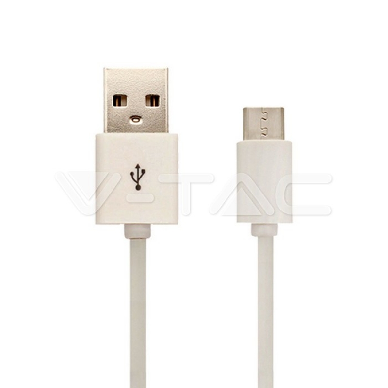 Micro USB Кабел 1.5M Бял Micro USB Кабел 1.5M Бял Микро USB Кабели