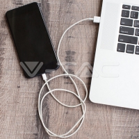 Micro USB Кабел 1.5M Бял Micro USB Кабел 1.5M Бял Микро USB Кабели