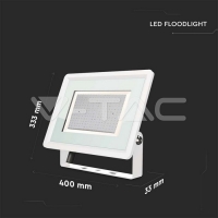200W LED Прожектор Бяло Тяло 6400K 200W LED Прожектор Бяло Тяло 6400K LED екстериорно осветление