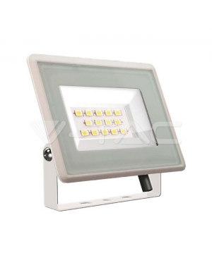 10W LED Прожектор Бяло Тяло 4000K LED екстериорно осветление