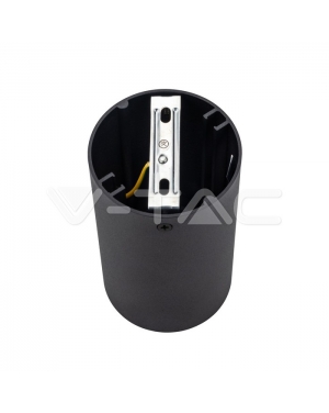 GU10 Корпус Кръг Черно + Черно Декоративни LED луни