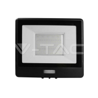 30W LED Прожектор PIR Сензор SAMSUNG ЧИП Черно Тяло 6400К LED екстериорно осветление