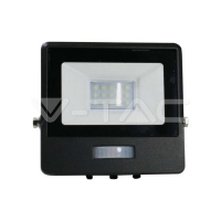 10W LED Прожектор PIR Сензор SAMSUNG ЧИП Черно Тяло 4000К LED екстериорно осветление