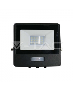 10W LED Прожектор PIR Сензор SAMSUNG ЧИП Черно Тяло 4000К LED екстериорно осветление