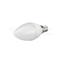 LED Крушка SAMSUNG Чип 5.5W E14 C37 Кендъл Димиращ 4000K LED крушки Е14