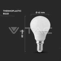 LED Крушка SAMSUNG Чип 7W E14 P45 4000K LED крушки Е14