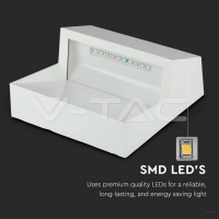 3W LED Осветление За Стъпала Бяло Тяло Квадрат 4000К LED осветление за стъпала