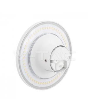 18W LED Плафон Кръг Бяла Рамка 4000К LED плафони без сензори