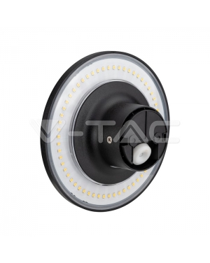 18W LED Плафон Кръг Черна Рамка 4000К LED плафони без сензори