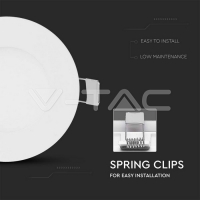 3W LED Premium Панел - Кръг 6000K 3W LED Premium Панел - Кръг 6000K LED панели за скрит монтаж