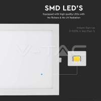 24W LED Premium Панел - Квадрат 3000K LED панели за скрит монтаж